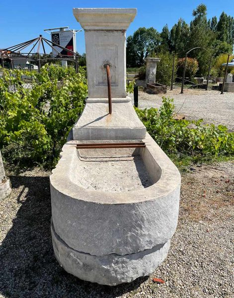 Directoire style fountain