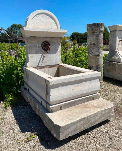 French reclaimed fountain