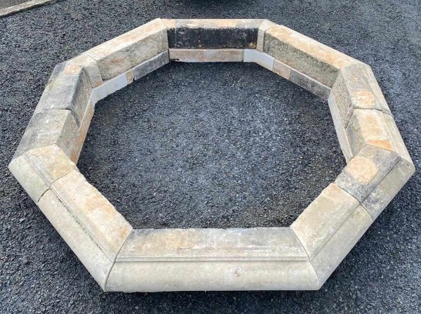 Octagonal pool surround