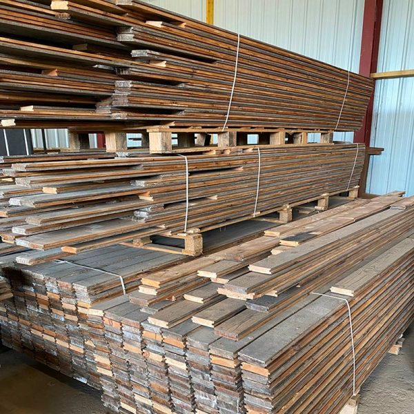 Stock of the long pine floor