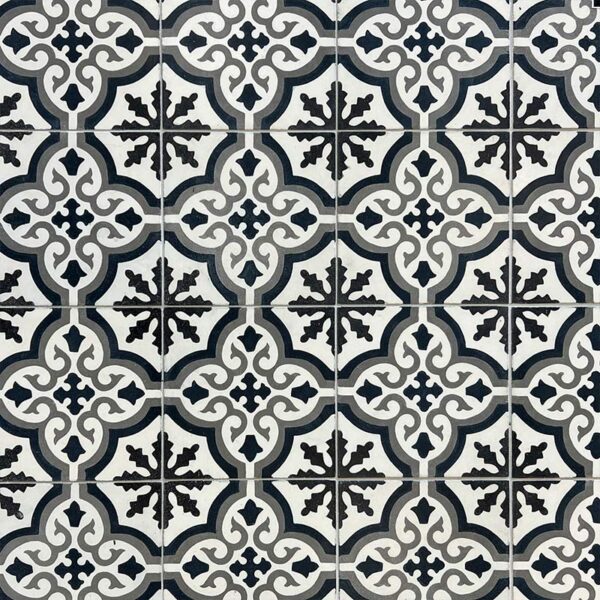 Traditional « Celeste » cement tiles