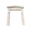 Antique italianate marble surround