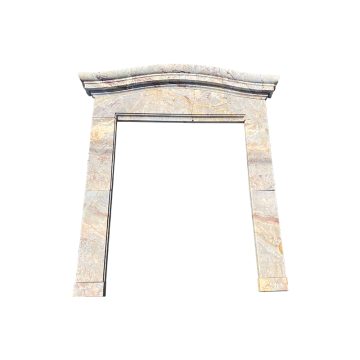 Antique italianate marble surround