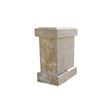 Antique stone plinths