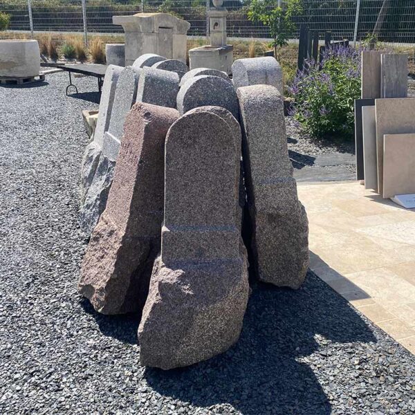 Granite bollards