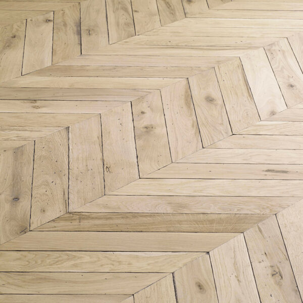 New distressed oak chevron