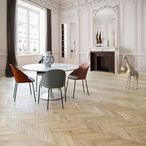 Haussman parisian new chevron floor