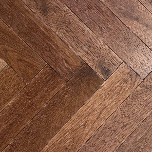 French bastille oak herringbone flooring