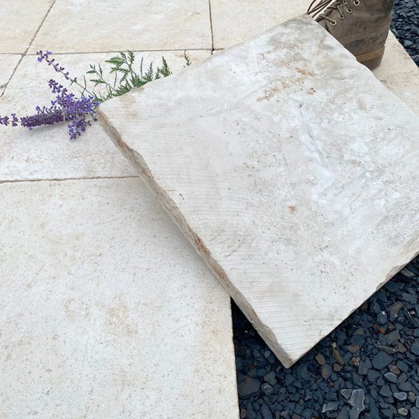 Aged patina limestone