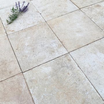 Square antique pavers