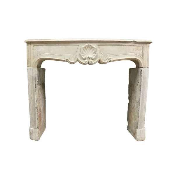 Antique french regence fireplace