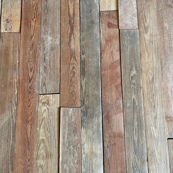 Reclaimed pitchpine floor at BCA