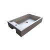 Mera beige limestone sink