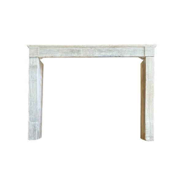 Antique bourgogne style fireplace