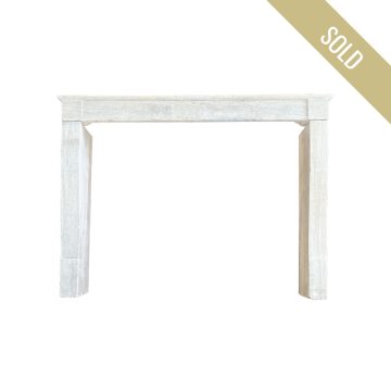Antique Bourgogne style fireplace