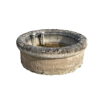 Antique pool in french limestone