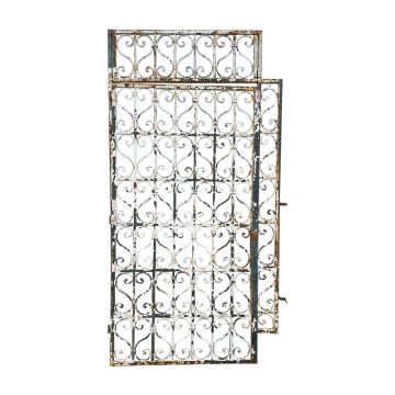 ironwork grille art for restoration