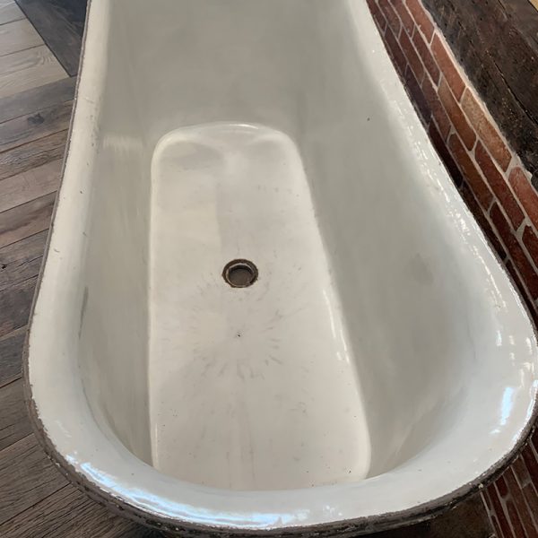 Inside the shabby chic bath