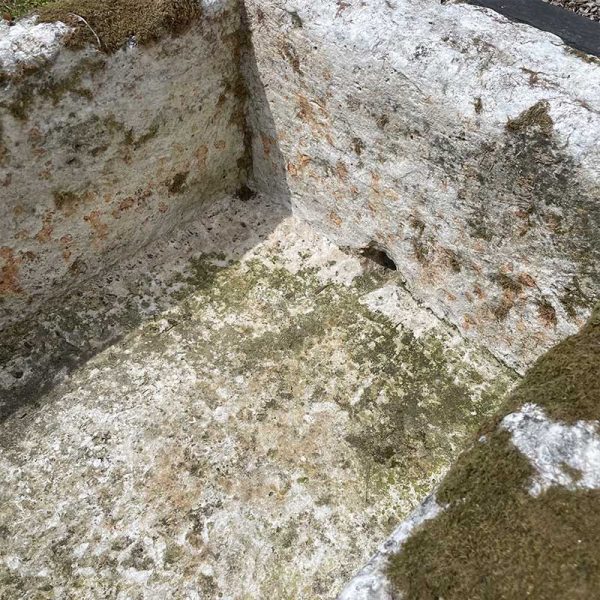 limestone trough