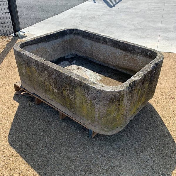 antique Large Blue Stone trough
