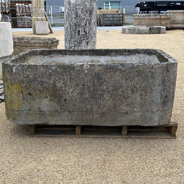 Large « centre-piece » Blue Stone trough of traditional farm