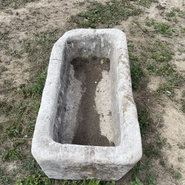 medium-sized stone trough