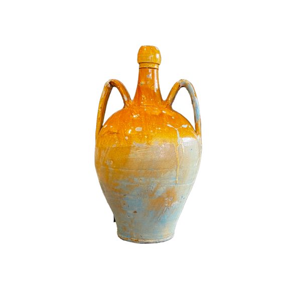 antique glazed Italian amphora