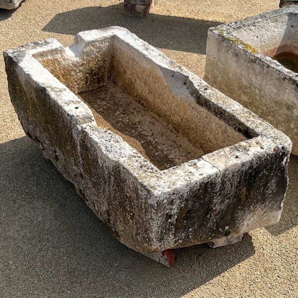 Big single block trough