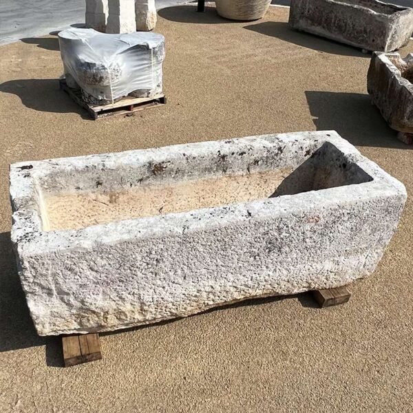 Huge limestone trough