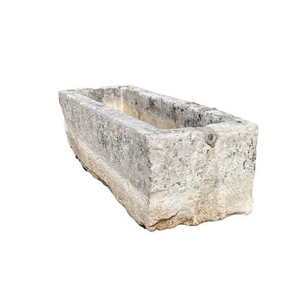 Huge white limestone trough