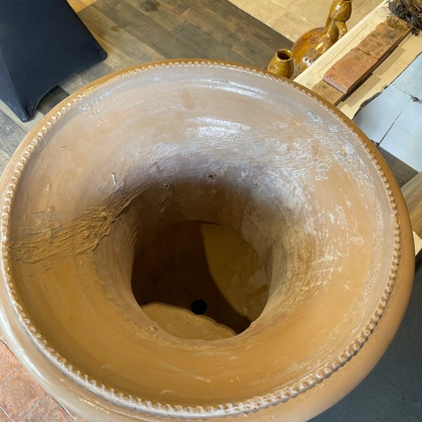 Inside the antique vase