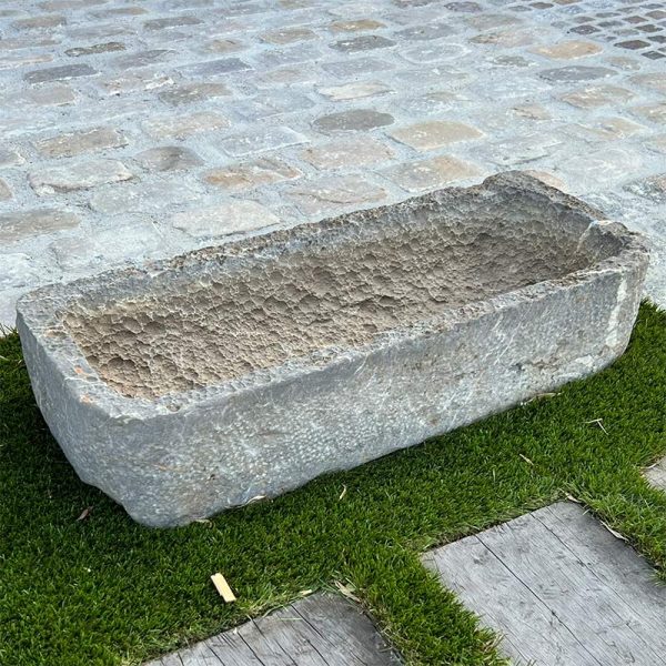 outdoor stone trough