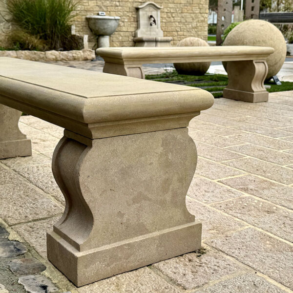 tailor made stone bench