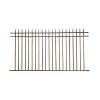 Traditional solid steel railings antique