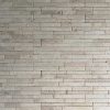 Beige mera stone strip tiling