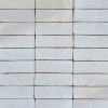 White rectangular bejmat tiles