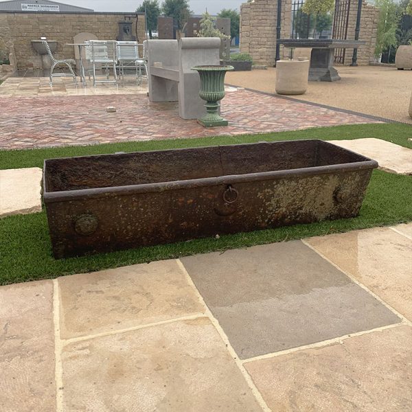 Antique trully reclaimed feed trough