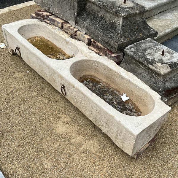 double limestone trough