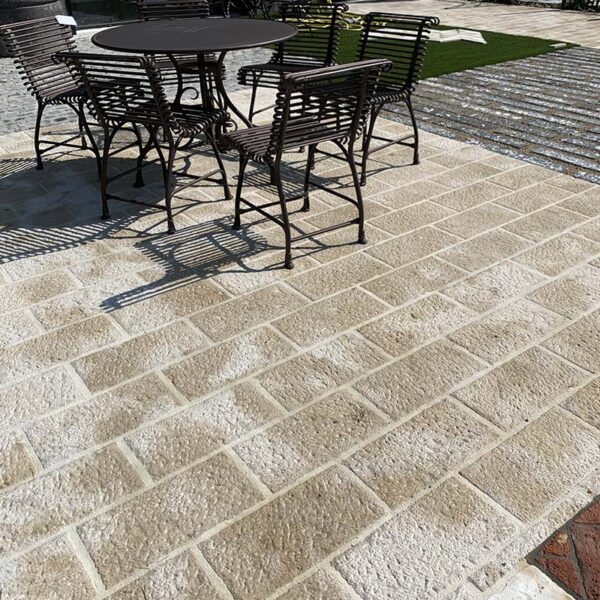 Newly made Larzac pavers