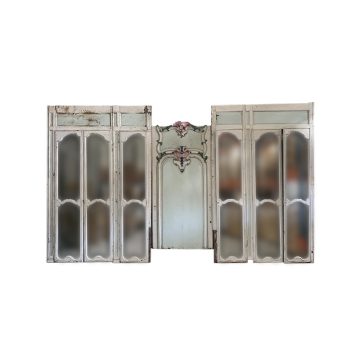 Anique french baroque panelling