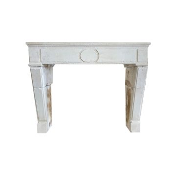 Antique French Directoire style fireplace