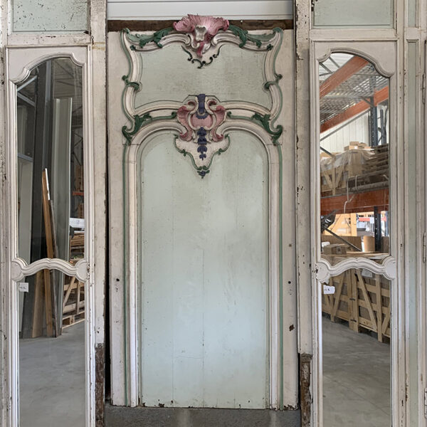 Panelling highly decorative carved mouldings