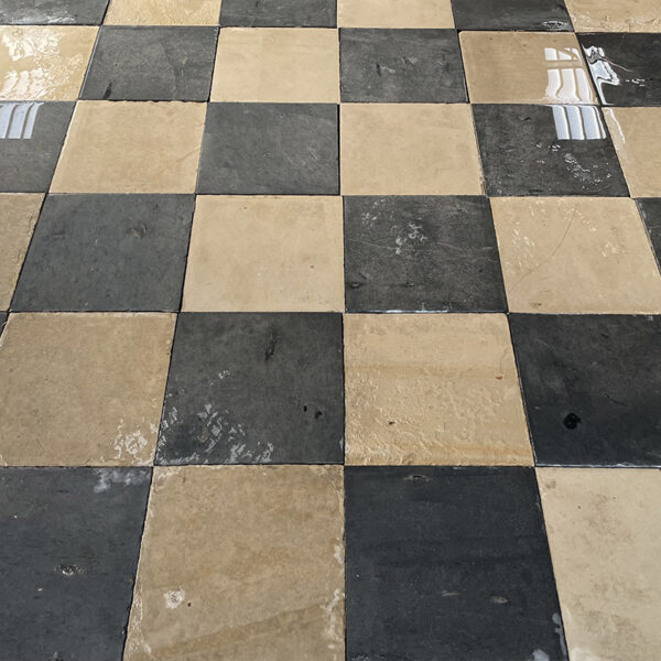 ancient tiles checkered pattern