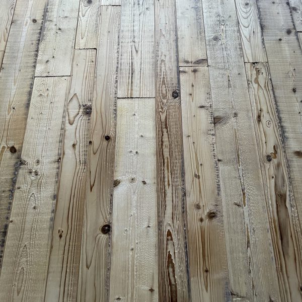 Pine board driftwood finish
