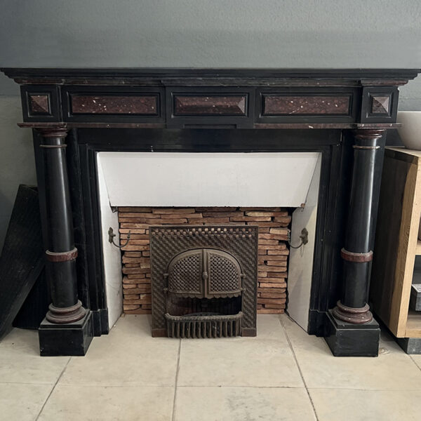 antique fireplace reclaimed Napoléon III era