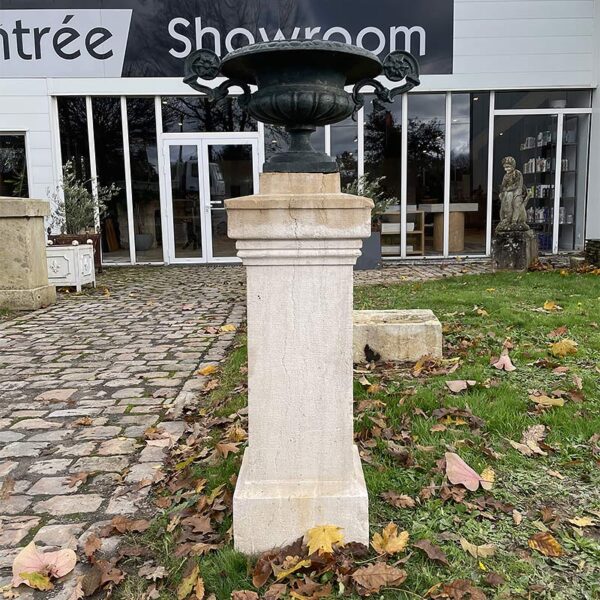 square stele light stone