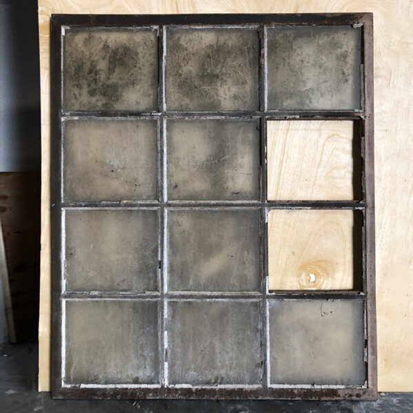 12 pane industrial style window