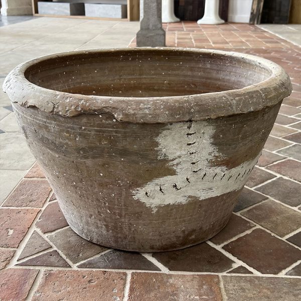 antique restoration pot