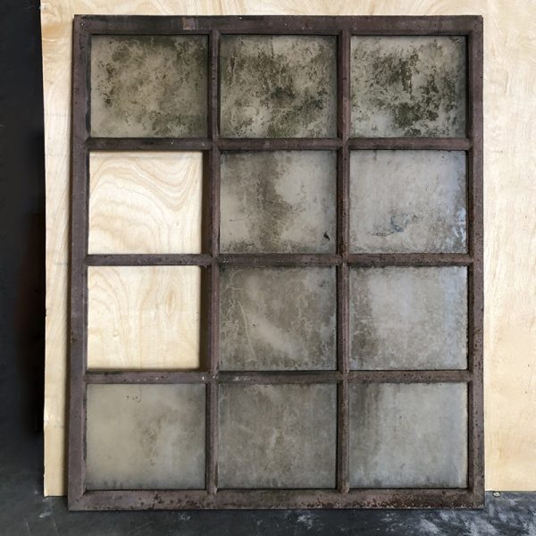 old iron window renovation