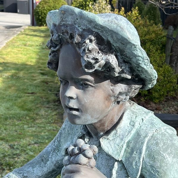 statue young man